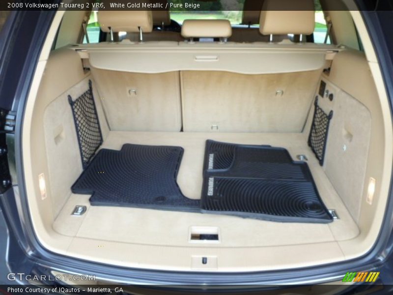 White Gold Metallic / Pure Beige 2008 Volkswagen Touareg 2 VR6