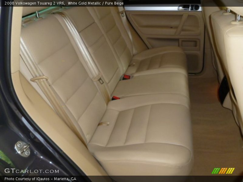 White Gold Metallic / Pure Beige 2008 Volkswagen Touareg 2 VR6