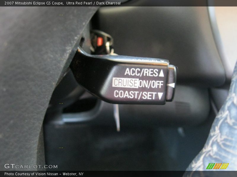 Ultra Red Pearl / Dark Charcoal 2007 Mitsubishi Eclipse GS Coupe