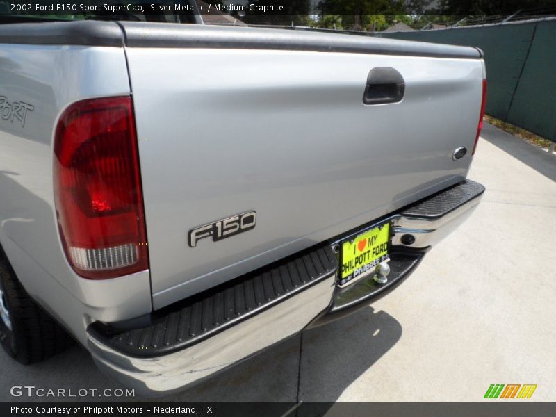 Silver Metallic / Medium Graphite 2002 Ford F150 Sport SuperCab