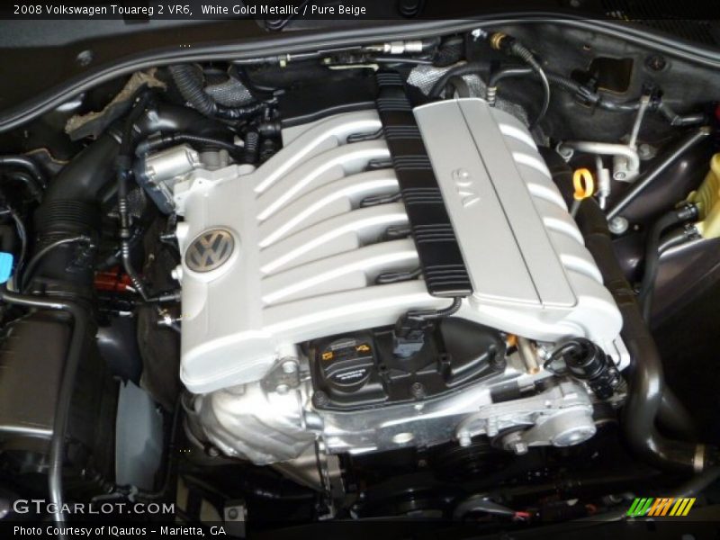 White Gold Metallic / Pure Beige 2008 Volkswagen Touareg 2 VR6