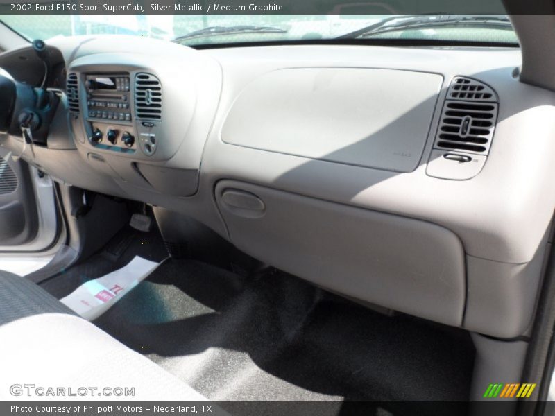 Silver Metallic / Medium Graphite 2002 Ford F150 Sport SuperCab