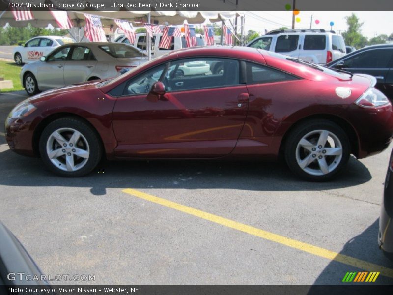 Ultra Red Pearl / Dark Charcoal 2007 Mitsubishi Eclipse GS Coupe