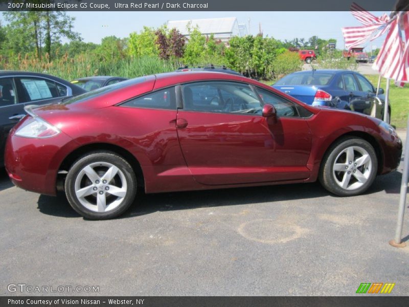 Ultra Red Pearl / Dark Charcoal 2007 Mitsubishi Eclipse GS Coupe