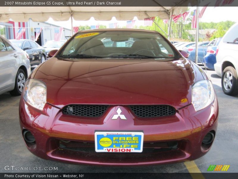 Ultra Red Pearl / Dark Charcoal 2007 Mitsubishi Eclipse GS Coupe