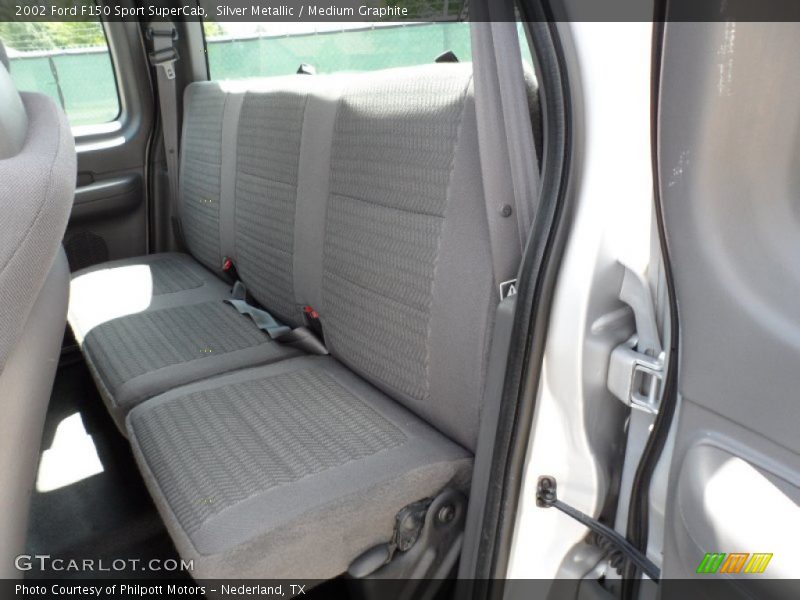 Silver Metallic / Medium Graphite 2002 Ford F150 Sport SuperCab