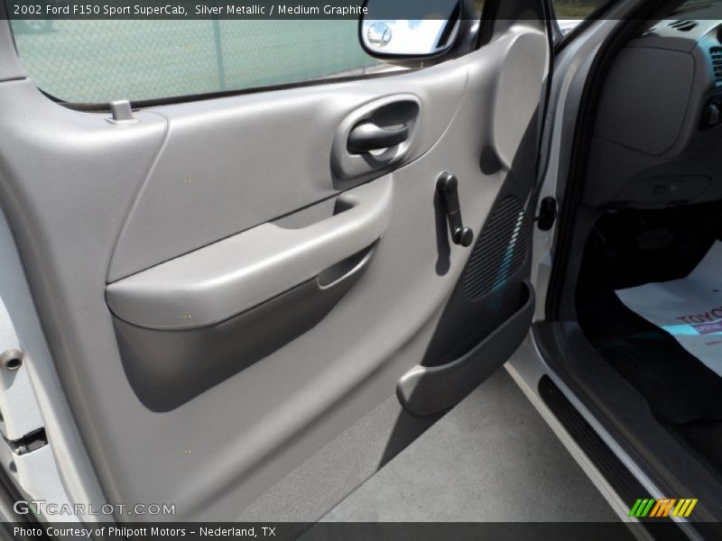 Silver Metallic / Medium Graphite 2002 Ford F150 Sport SuperCab