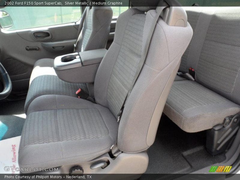  2002 F150 Sport SuperCab Medium Graphite Interior