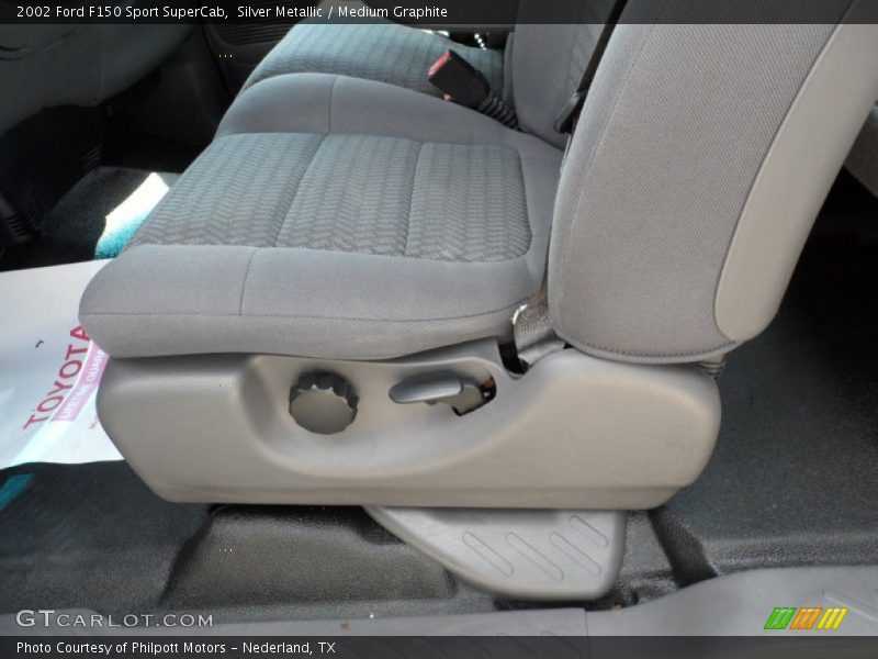 Silver Metallic / Medium Graphite 2002 Ford F150 Sport SuperCab