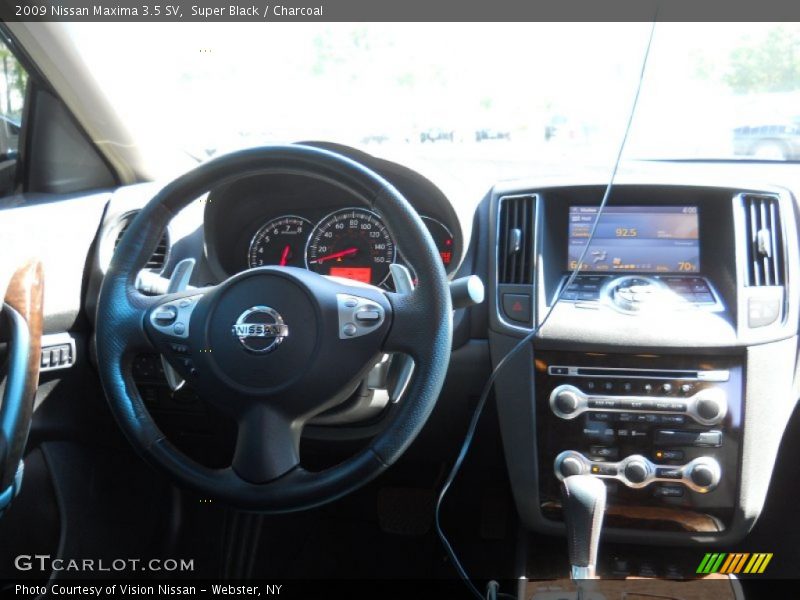 Super Black / Charcoal 2009 Nissan Maxima 3.5 SV