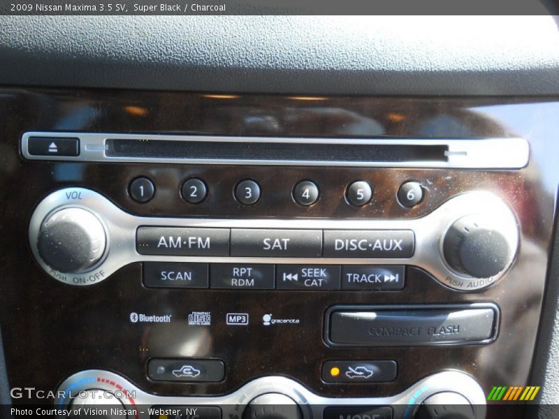 Super Black / Charcoal 2009 Nissan Maxima 3.5 SV
