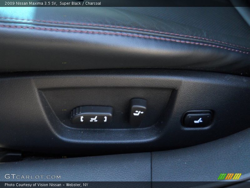 Super Black / Charcoal 2009 Nissan Maxima 3.5 SV