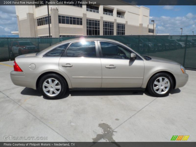 Pueblo Gold Metallic / Pebble Beige 2006 Ford Five Hundred SE