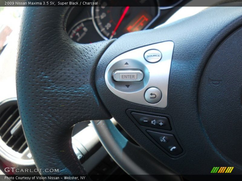 Super Black / Charcoal 2009 Nissan Maxima 3.5 SV