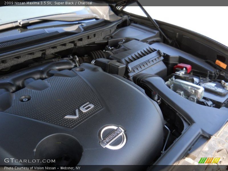Super Black / Charcoal 2009 Nissan Maxima 3.5 SV