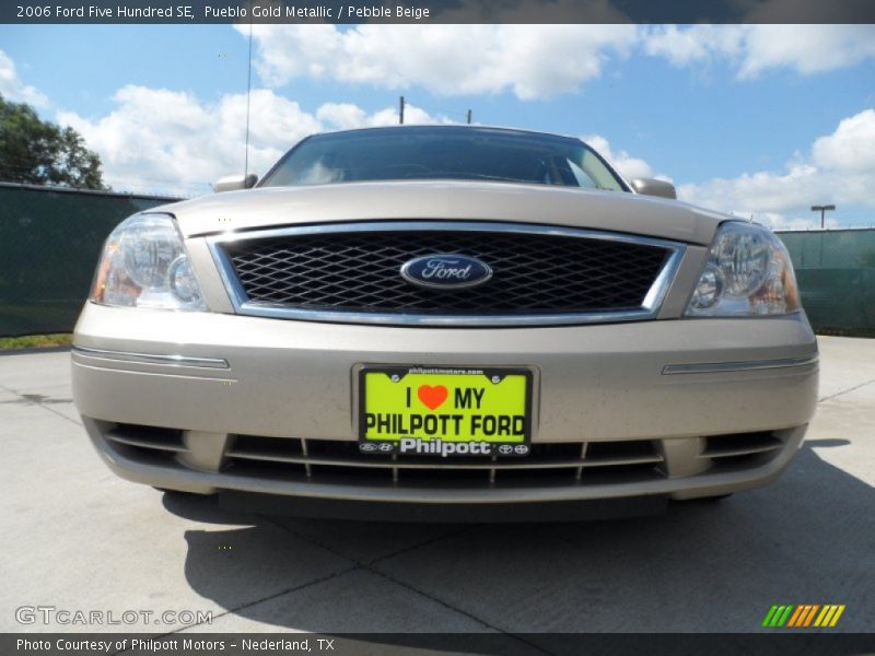Pueblo Gold Metallic / Pebble Beige 2006 Ford Five Hundred SE