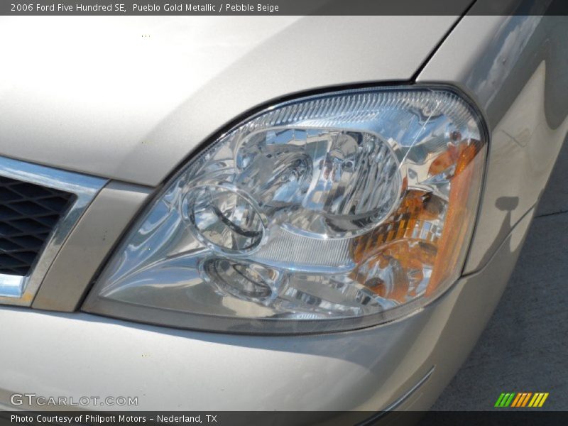 Pueblo Gold Metallic / Pebble Beige 2006 Ford Five Hundred SE