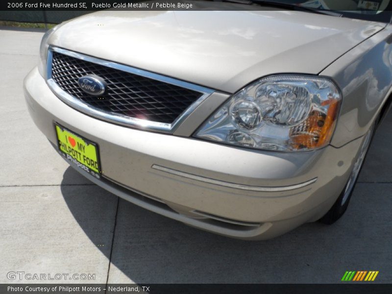 Pueblo Gold Metallic / Pebble Beige 2006 Ford Five Hundred SE