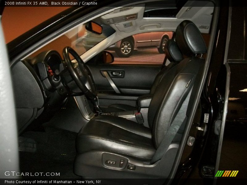 Black Obsidian / Graphite 2008 Infiniti FX 35 AWD