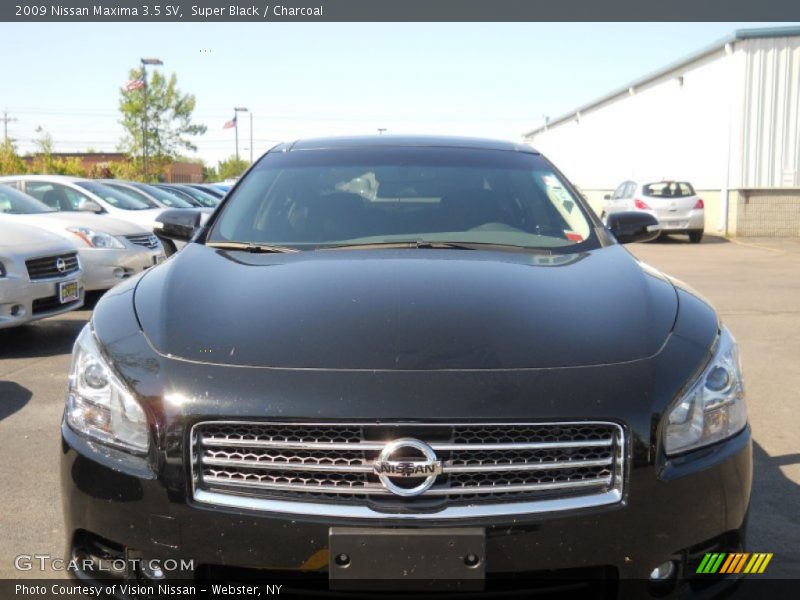 Super Black / Charcoal 2009 Nissan Maxima 3.5 SV