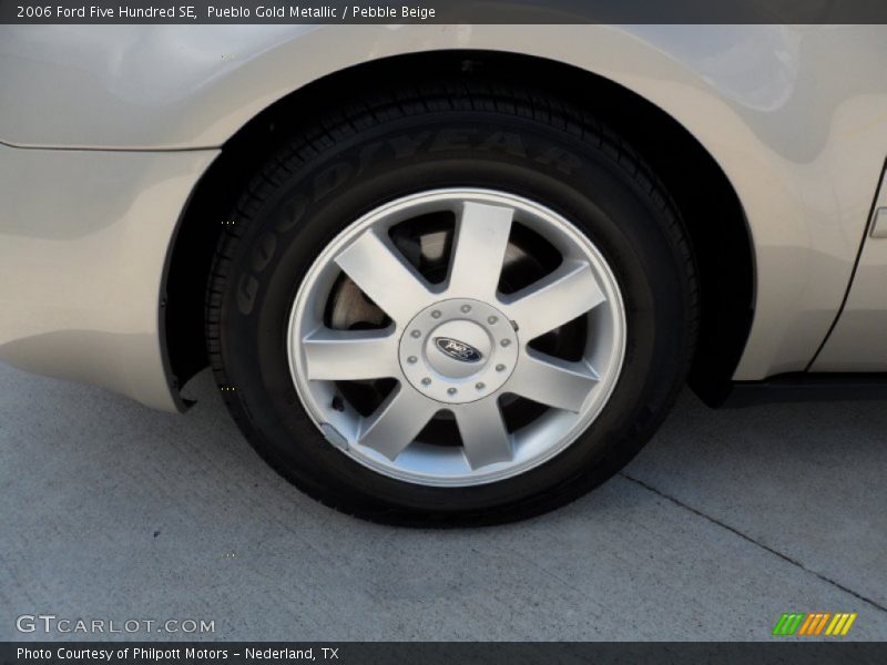 Pueblo Gold Metallic / Pebble Beige 2006 Ford Five Hundred SE