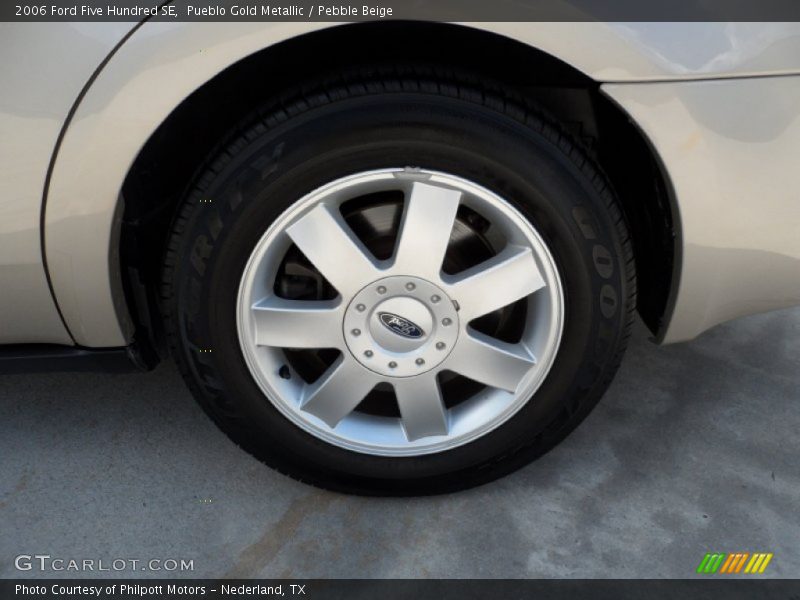 Pueblo Gold Metallic / Pebble Beige 2006 Ford Five Hundred SE
