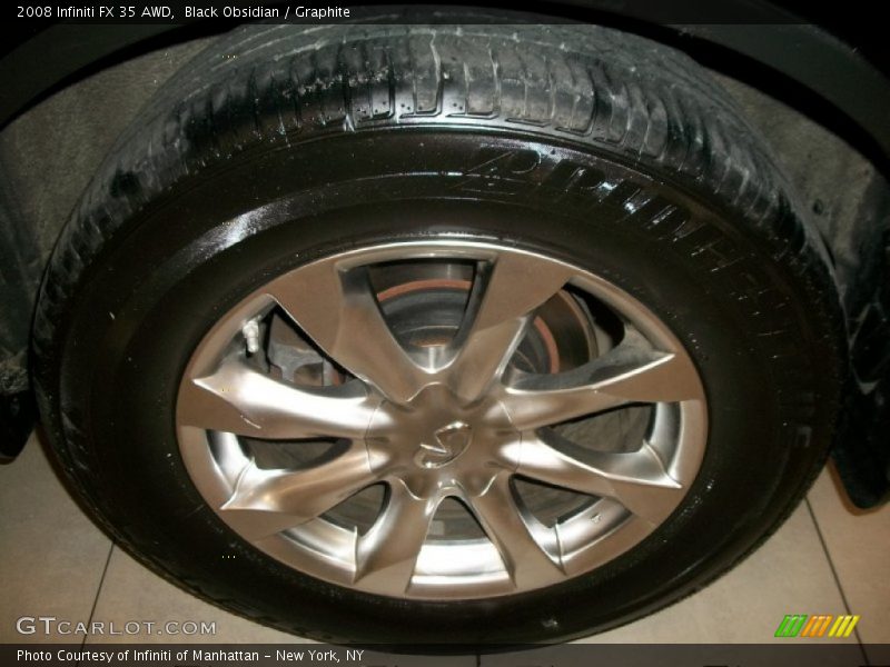 Black Obsidian / Graphite 2008 Infiniti FX 35 AWD