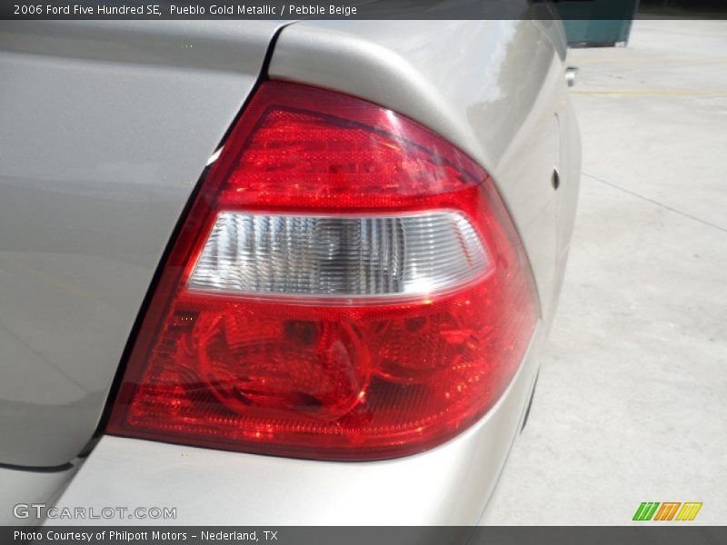 Pueblo Gold Metallic / Pebble Beige 2006 Ford Five Hundred SE