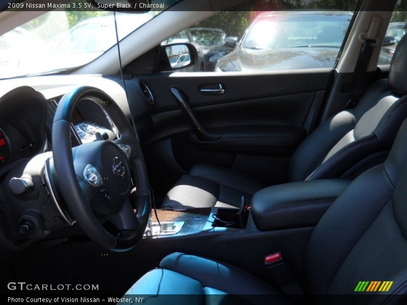 Super Black / Charcoal 2009 Nissan Maxima 3.5 SV