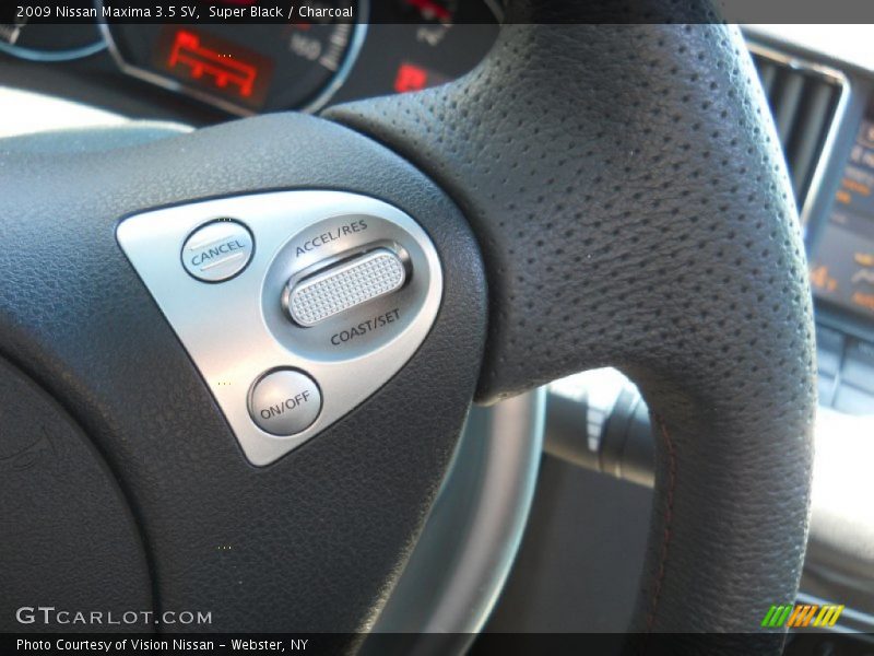 Super Black / Charcoal 2009 Nissan Maxima 3.5 SV