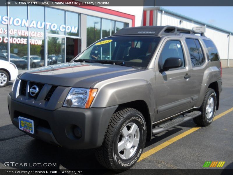 Granite Metallic / Desert/Graphite 2005 Nissan Xterra S 4x4