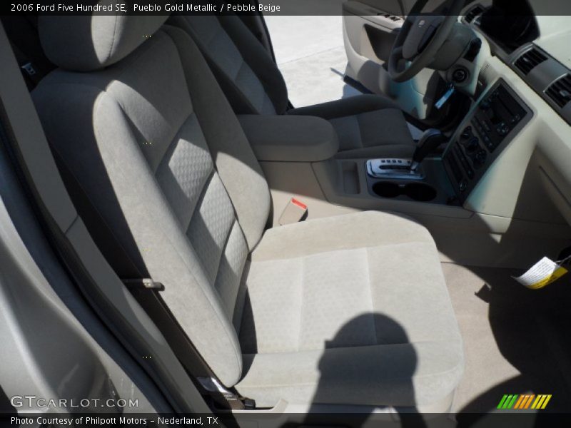 Pueblo Gold Metallic / Pebble Beige 2006 Ford Five Hundred SE