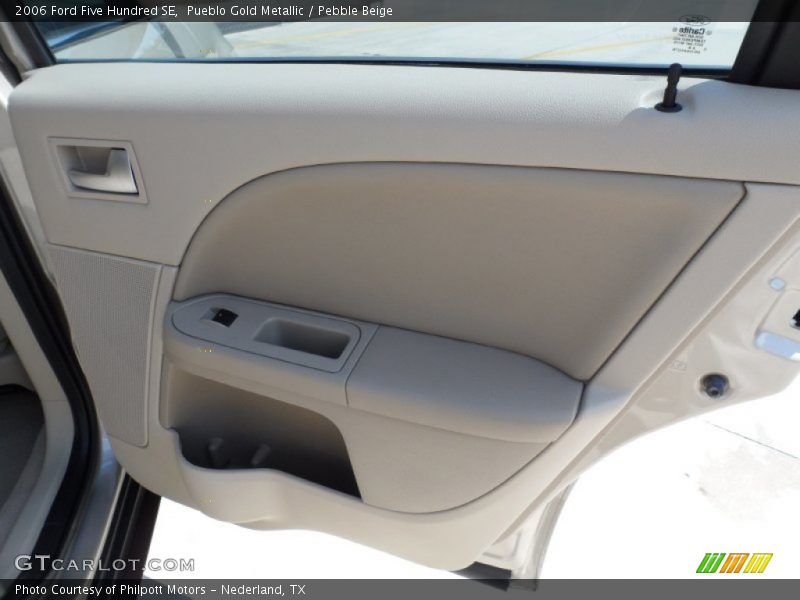 Pueblo Gold Metallic / Pebble Beige 2006 Ford Five Hundred SE