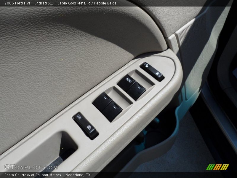 Pueblo Gold Metallic / Pebble Beige 2006 Ford Five Hundred SE
