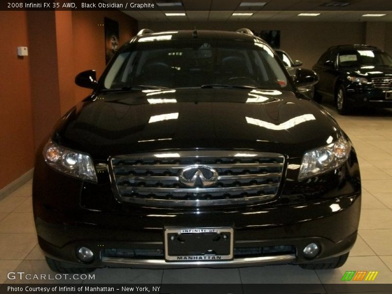 Black Obsidian / Graphite 2008 Infiniti FX 35 AWD
