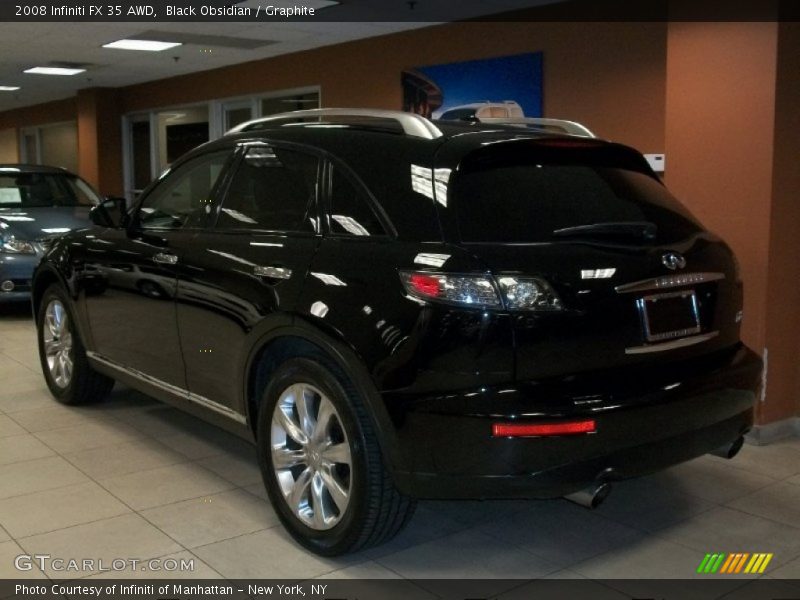 Black Obsidian / Graphite 2008 Infiniti FX 35 AWD