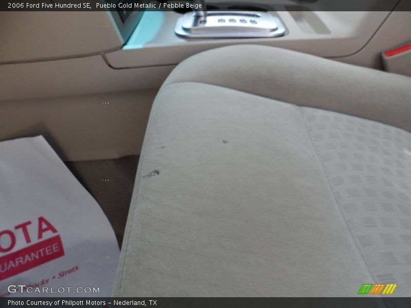 Pueblo Gold Metallic / Pebble Beige 2006 Ford Five Hundred SE