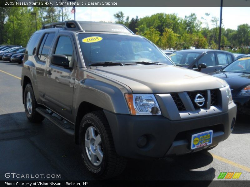 Granite Metallic / Desert/Graphite 2005 Nissan Xterra S 4x4