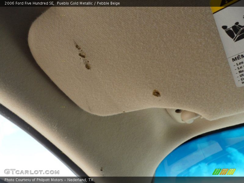 Pueblo Gold Metallic / Pebble Beige 2006 Ford Five Hundred SE