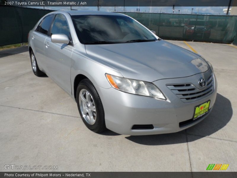 Titanium Metallic / Ash 2007 Toyota Camry LE