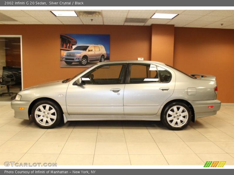 2002 G 20 Sedan Silver Crystal