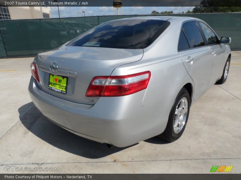 Titanium Metallic / Ash 2007 Toyota Camry LE
