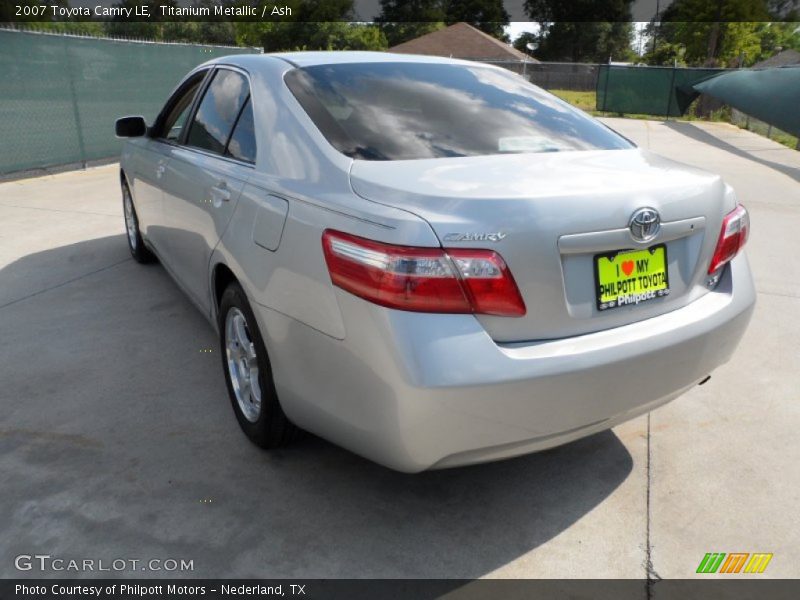 Titanium Metallic / Ash 2007 Toyota Camry LE