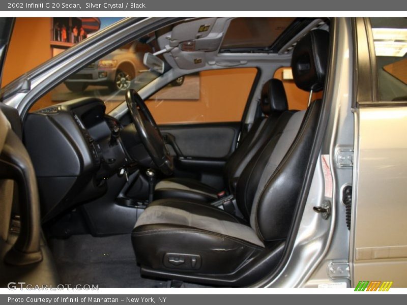  2002 G 20 Sedan Black Interior