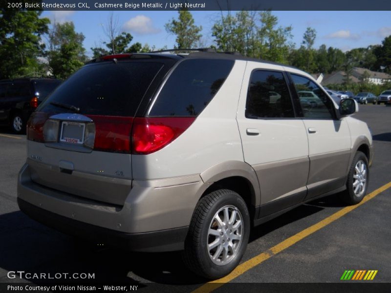 Cashmere Beige Metallic / Light Neutral 2005 Buick Rendezvous CXL