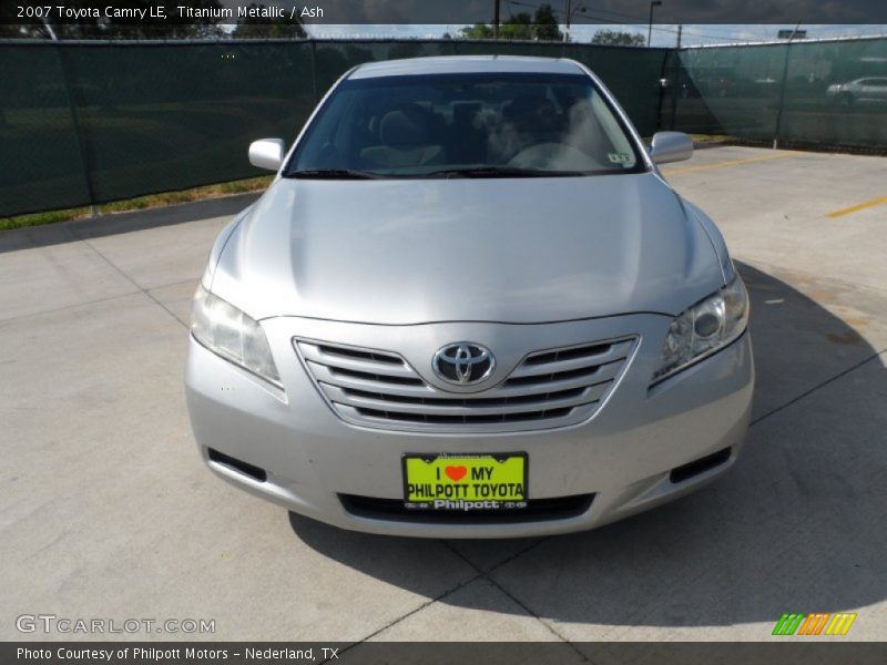 Titanium Metallic / Ash 2007 Toyota Camry LE