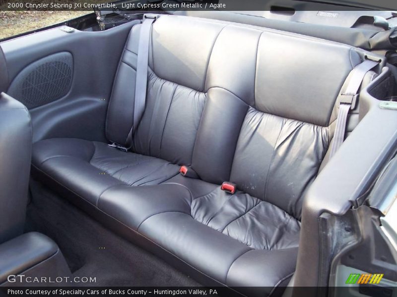 Light Cypress Green Metallic / Agate 2000 Chrysler Sebring JXi Convertible