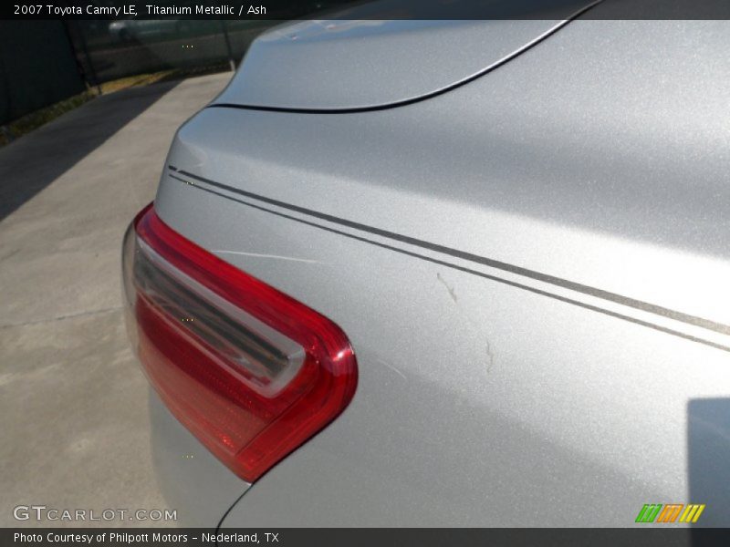 Titanium Metallic / Ash 2007 Toyota Camry LE