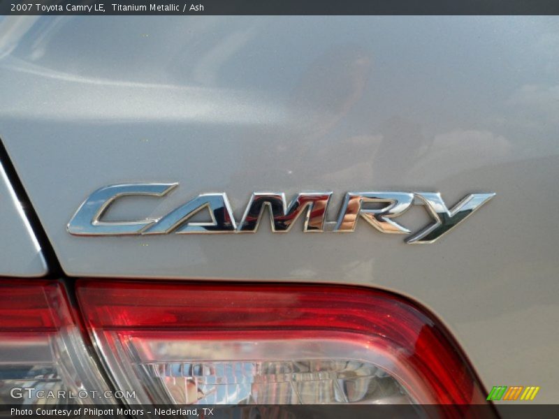 Titanium Metallic / Ash 2007 Toyota Camry LE