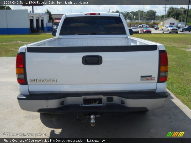 Summit White / Neutral 2004 GMC Sierra 1500 Regular Cab